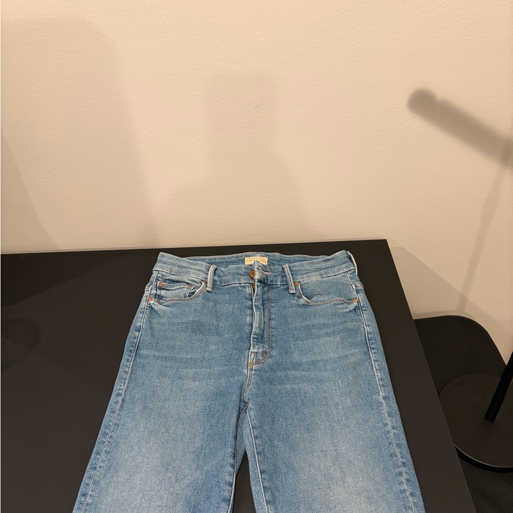 MOTHER Blue Skinny Jeans for Women - Picture 4 of 9